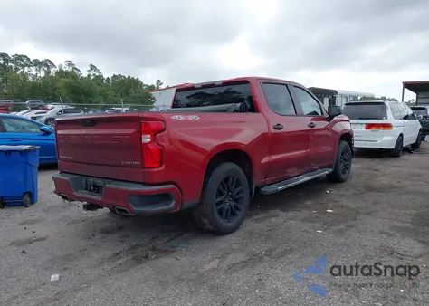 2020 Chevrolet Silverado 1500 4Wd Short Bed Custom from USA, damaged, VIN 3GCUYBEF4LG207333